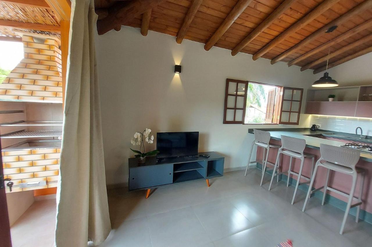פאראטי Sapeca - Novo Flat C/ Piscina, 50Mts Da Praia, Churrasqueira Privativa, Ar Con, Wi-Fi, Netflix, Garagem מראה חיצוני תמונה