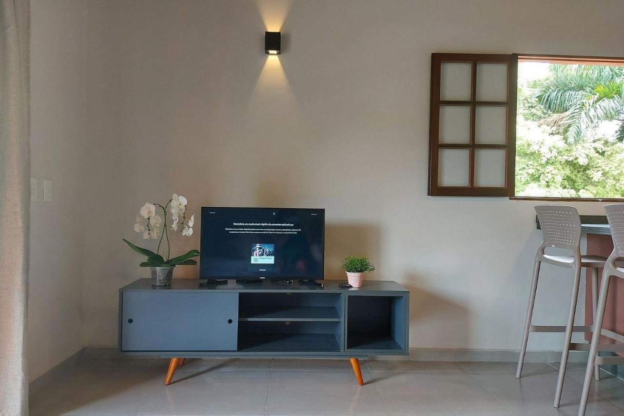 פאראטי Sapeca - Novo Flat C/ Piscina, 50Mts Da Praia, Churrasqueira Privativa, Ar Con, Wi-Fi, Netflix, Garagem מראה חיצוני תמונה